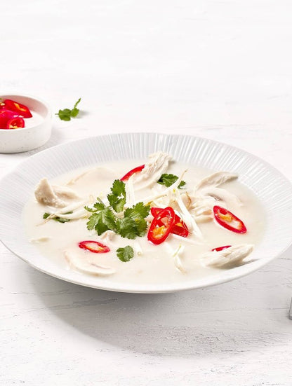 Wenig Kohlenhydrate | Komplette Suppe und Abendessen | 8 Mahlzeiten | 6 Geschmacksrichtungen